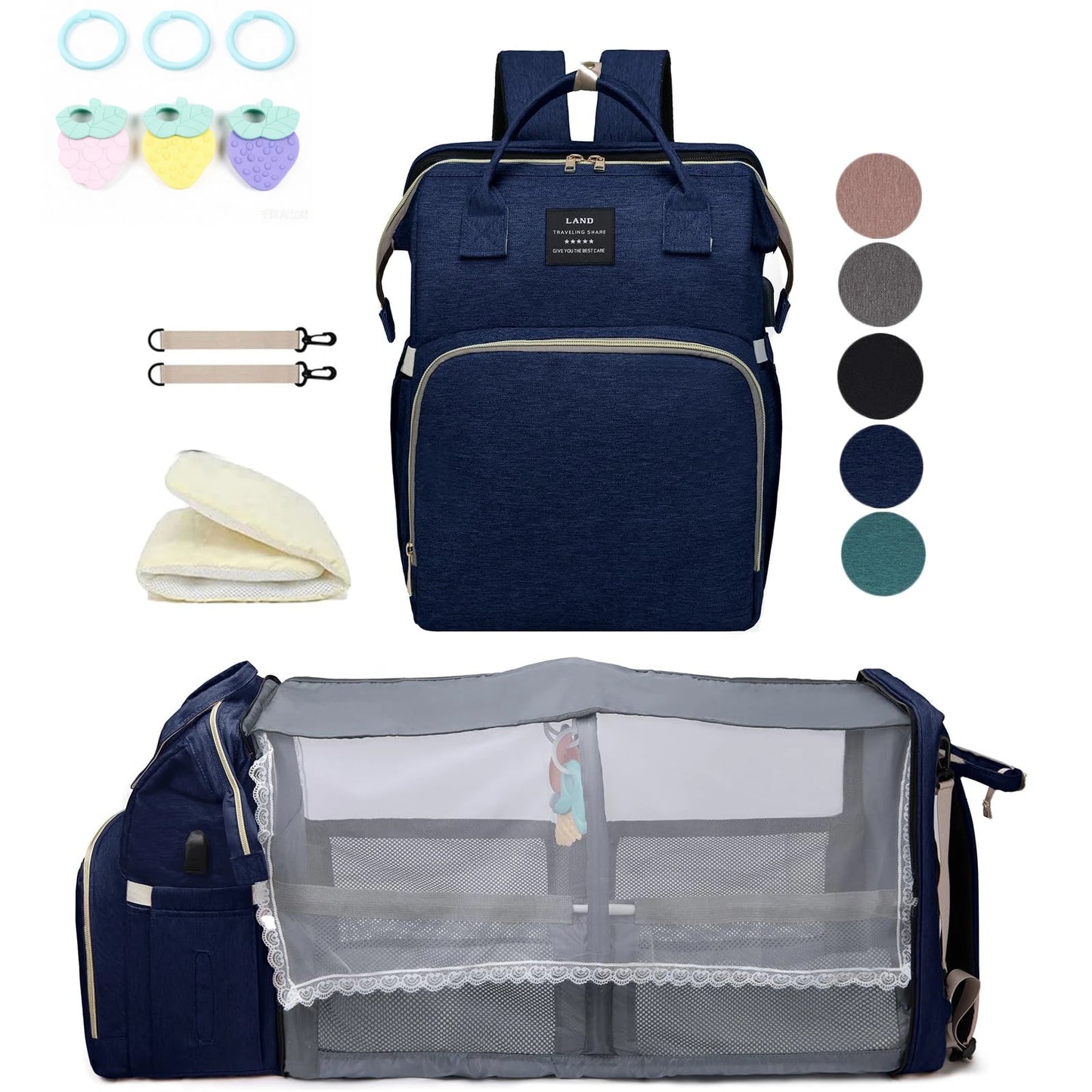 Sac à Langer Backpack Nature