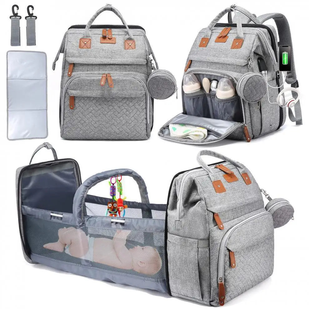 sac à dos à langer 4 en 1