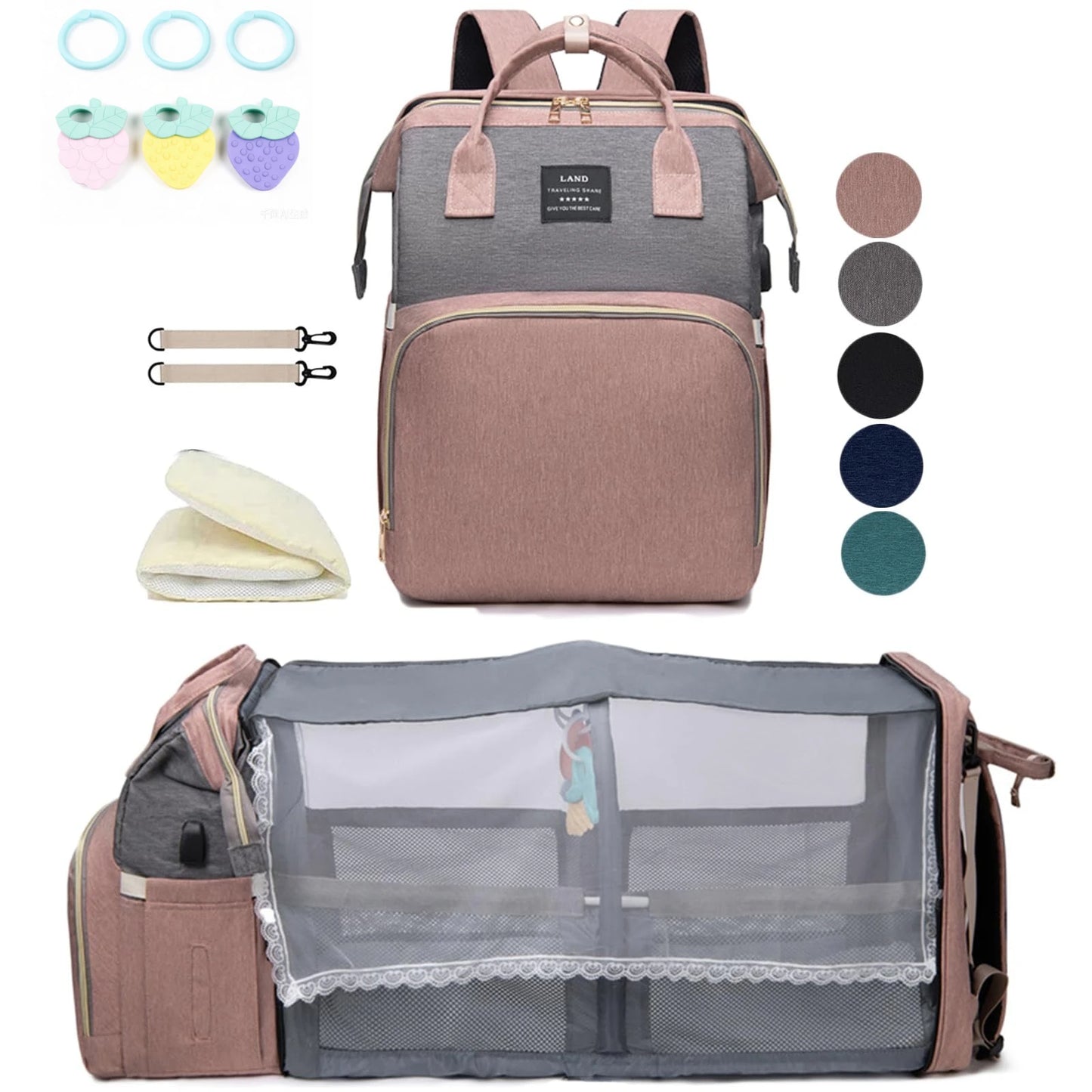 Sac à Langer Backpack Nature